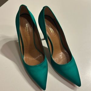Aquazzura Green Pumps